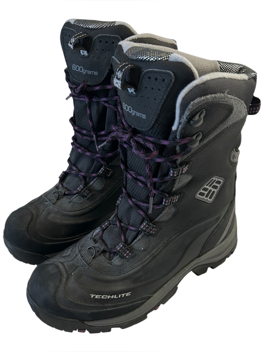 Columbia Bugaboot Plus Omni-Heat Women’s Hiking Winter Boots Size 10